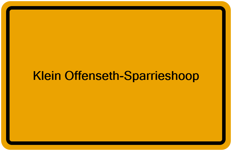 Handelsregisterauszug Klein Offenseth-Sparrieshoop